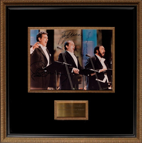 Lot 753 Three Tenors