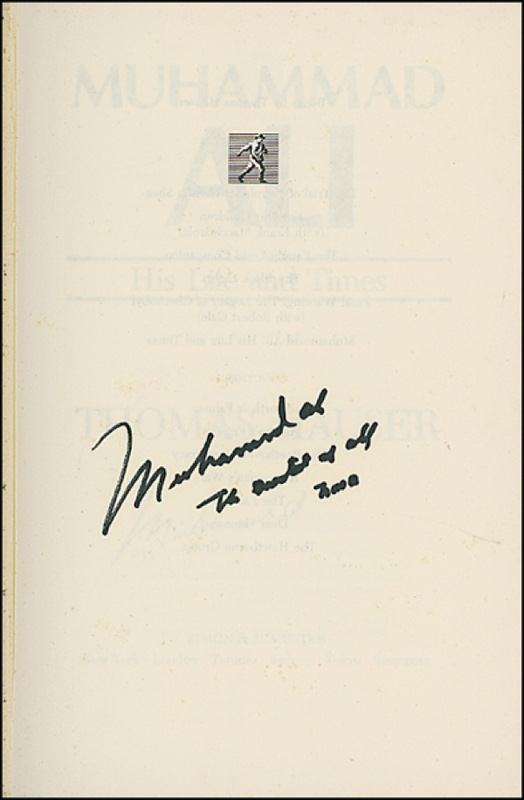 Lot 1191 Muhammad Ali