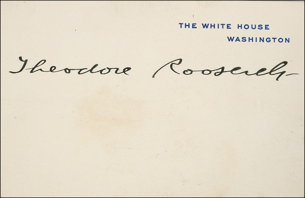 Lot 136 Theodore Roosevelt