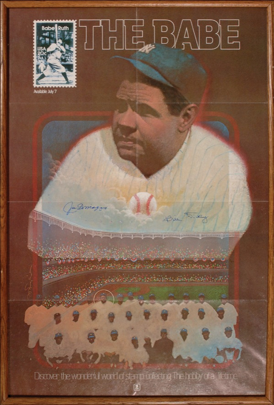 Lot 1287 Joe DiMaggio and Bill Dickey
