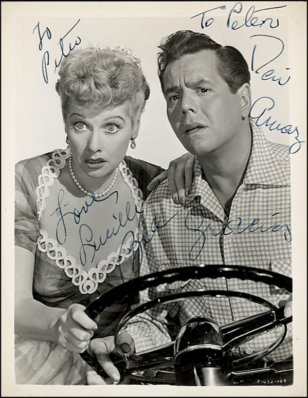 Lot 798 Lucille Ball and Desi Arnaz
