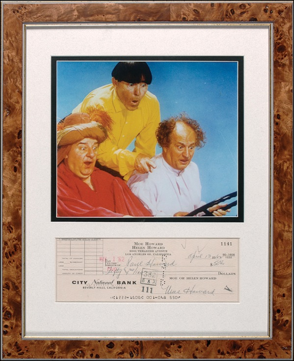 Lot 1144 Three Stooges: Howard, Moe
