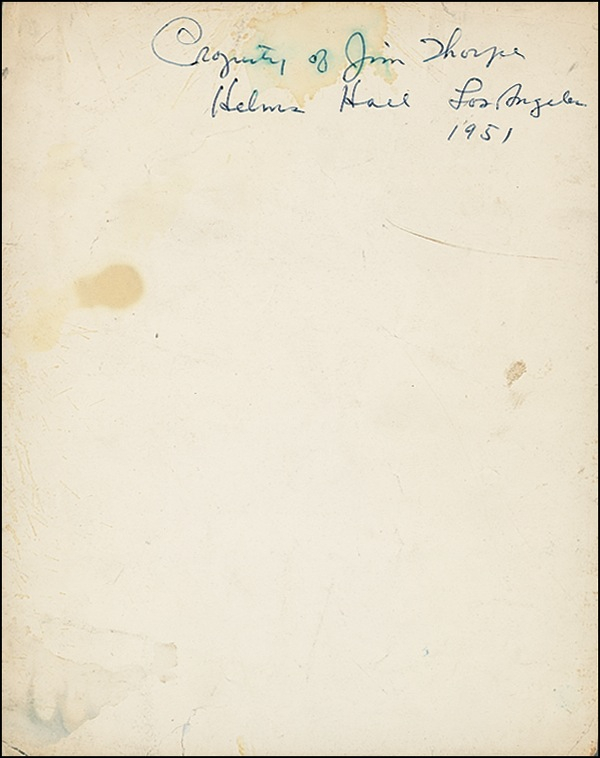 Lot 1542 Jim Thorpe