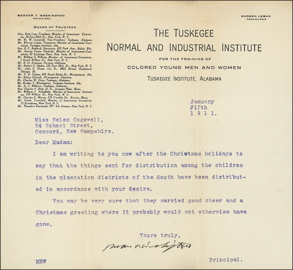 Lot 297 Booker T. Washington