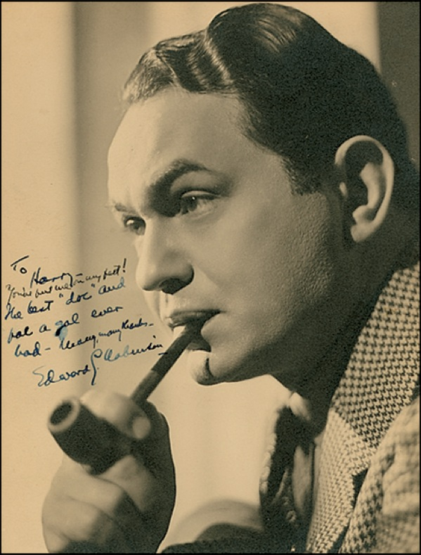 Lot 1092 Edward G. Robinson