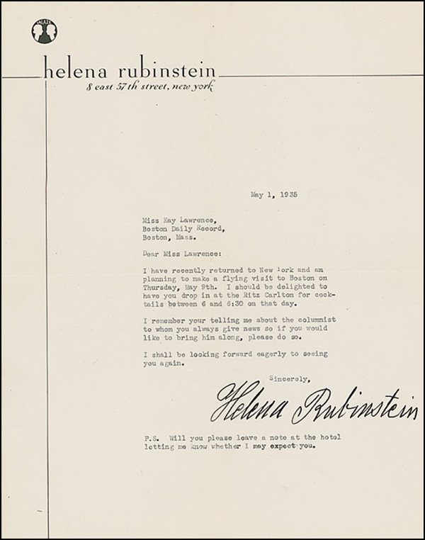 Lot 272 Helena Rubinstein