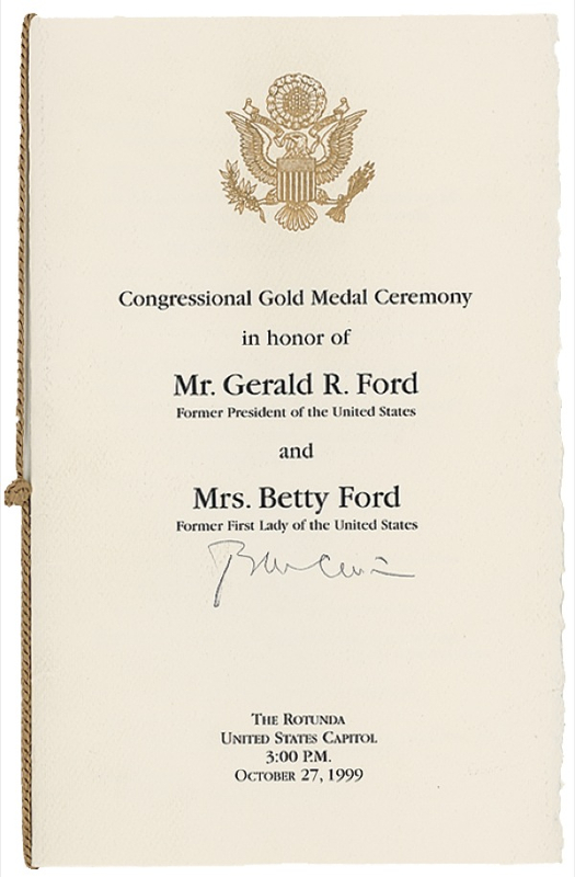 Lot 33 Bill Clinton