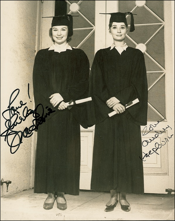 Lot 957 Audrey Hepburn and Shirley MacLaine