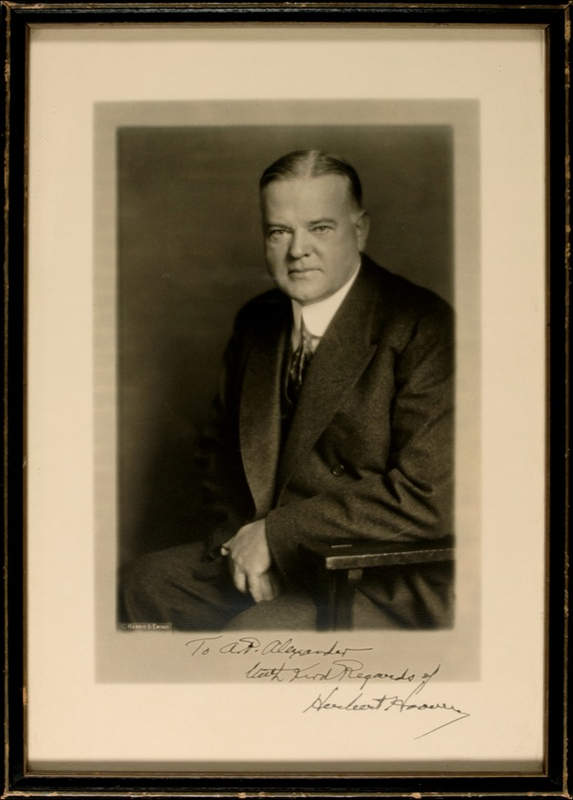 Lot 86 Herbert Hoover