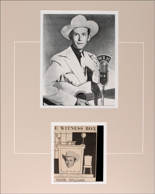 Lot 767 Hank Williams