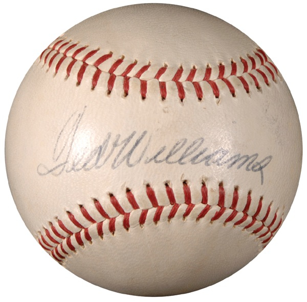 Lot 1560 Ted Williams
