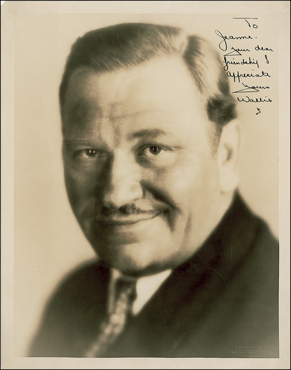 Lot 819 Wallace Beery