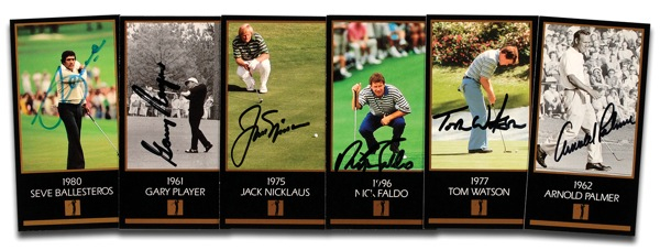 Lot 1320 Golf: Masters Champions