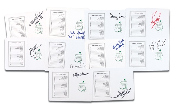 Lot 1321 Golf: Masters Champions