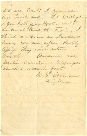 Lot #354 William T. Sherman - Image 2