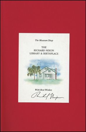 Lot #112 Richard Nixon - Image 1