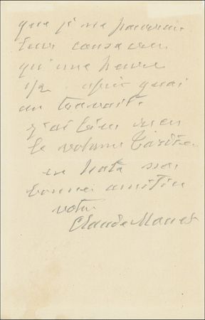 Lot #490 Claude Monet - Image 1