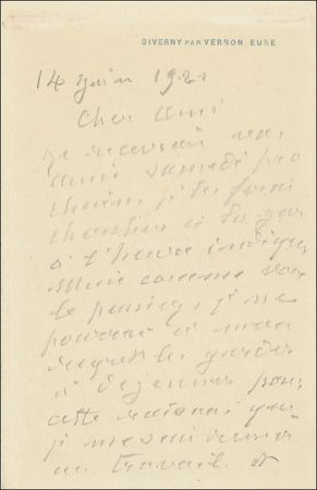 Lot #490 Claude Monet - Image 2