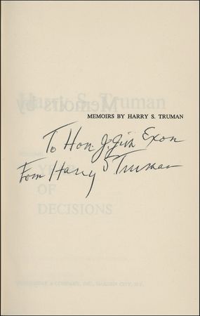 Lot #150 Harry S. Truman - Image 2