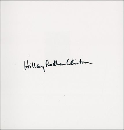 Lot #37 Hillary Clinton - Image 2