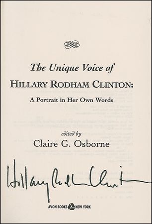 Lot #39 Hillary Clinton - Image 2