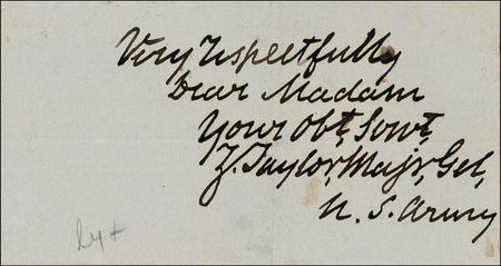 Lot #143 Zachary Taylor - Image 2
