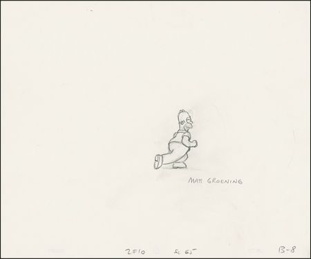 Lot #550 Matt Groening - Image 2