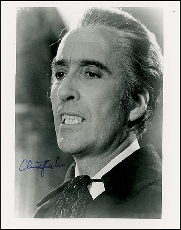 Lot #1013 Christopher Lee - Image 2