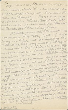 Lot #286 Jozef Tiso - Image 1