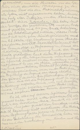 Lot #286 Jozef Tiso - Image 2