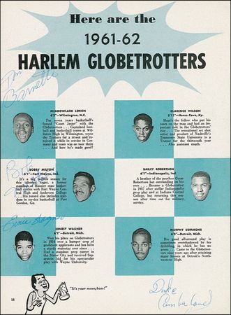 Lot #1337 Harlem Globetrotters - Image 1