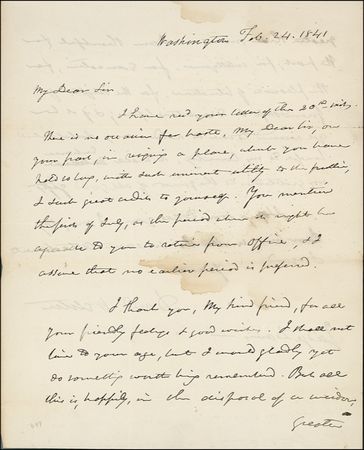 Lot #299 Daniel Webster - Image 2