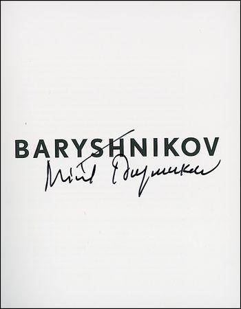 Lot #815 Mikhail Baryshnikov - Image 1