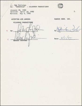 Lot #1084 Robert Redford - Image 2