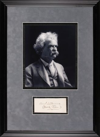 Lot #439 Samuel Clemens - Image 1