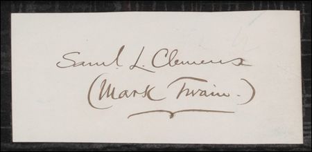 Lot #439 Samuel Clemens - Image 2