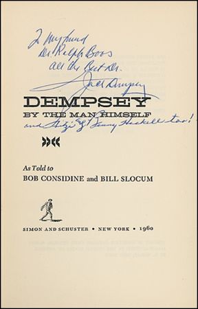 Lot #1281 Jack Dempsey - Image 1