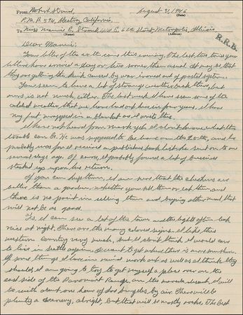 Lot #279 Robert Stroud - Image 2