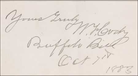 Lot #192 William F. ?Buffalo Bill? Cody - Image 2