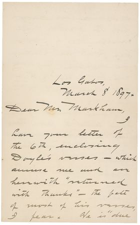 Lot #423 Ambrose Bierce - Image 1