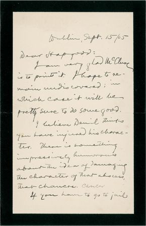 Lot #438 Samuel L. Clemens - Image 1