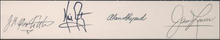 Lot #380 Neil Armstrong and Apollo Astronauts - Image 2