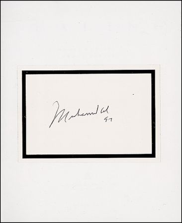Lot #1189 Muhammad Ali - Image 1