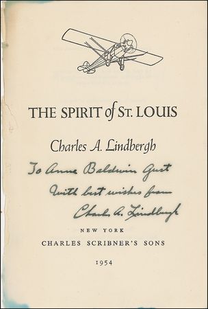 Lot #401 Charles and Anne Morrow Lindbergh - Image 1