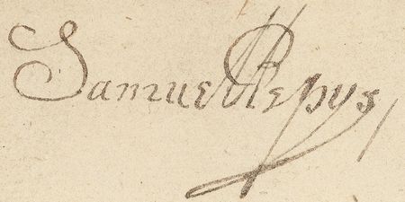 Lot #494 Samuel Pepys - Image 1
