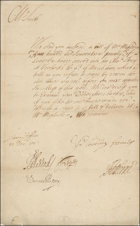 Lot #494 Samuel Pepys - Image 2