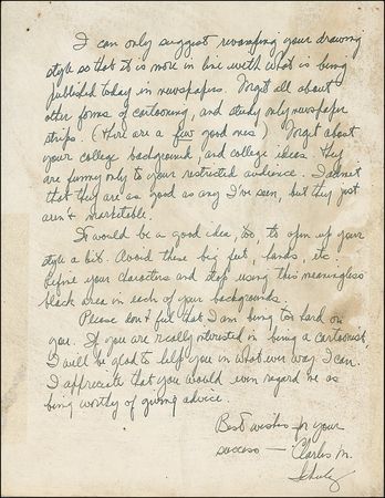 Lot #565 Charles Schulz - Image 2