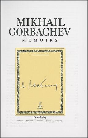 Lot #223 Mikhail Gorbachev - Image 1