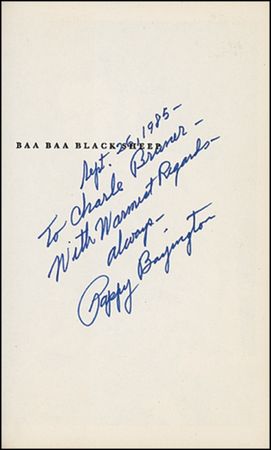 Lot #309 Pappy Boyington - Image 1