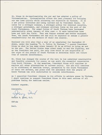 Lot #60 Gerald Ford - Image 2